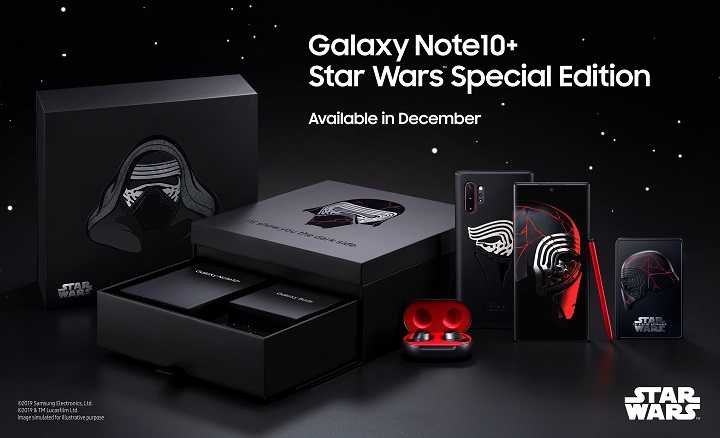 Samsung lanseaza un Galaxy Note10+ Star Wars Edition