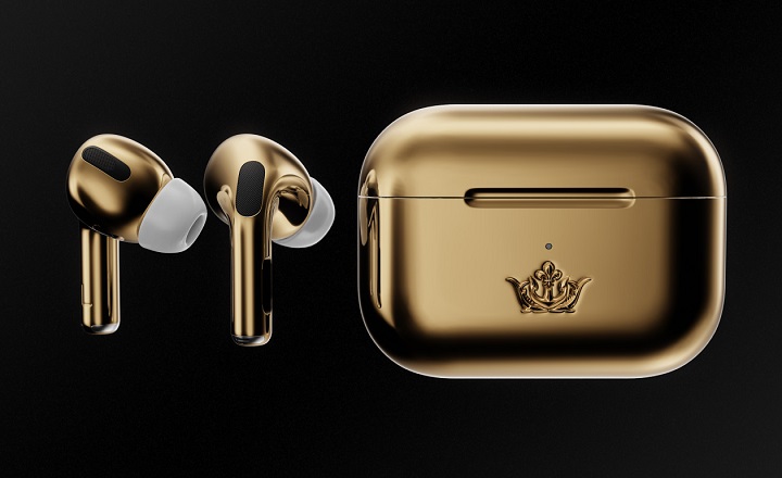 Airpods Pro Gold Edition de la Caviar