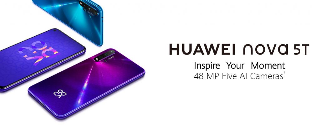 Huawei Nova 5T, Watch GT2 si Free Buds 3 ajung pe piata din Romania.