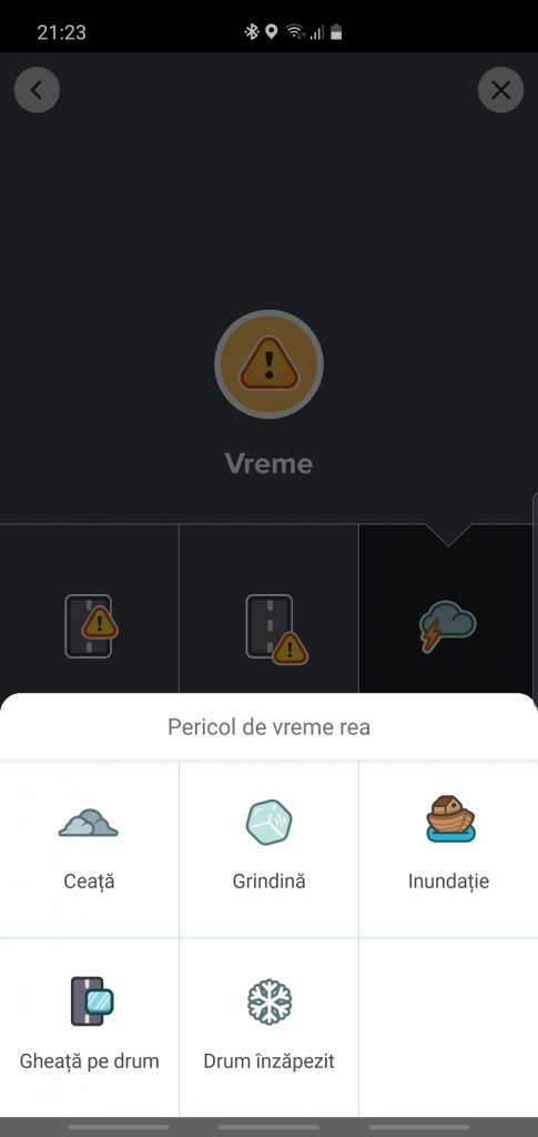 Waze are acum posibilitatea de a genera alerte legate de drumuri înzăpezite.