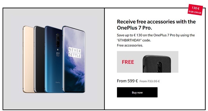 promotie OnePlus 7 Pro