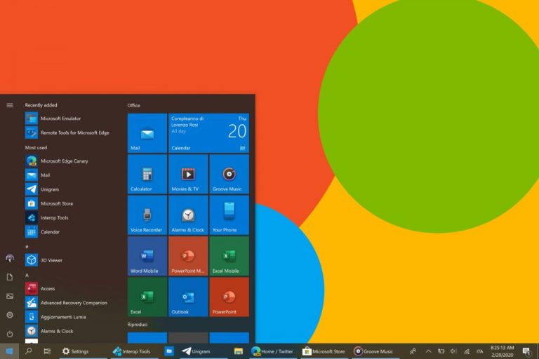 Windows 10 Preview Build 19569 aduce printre multe bug fix-uri și o colectie noua de icon-uri.