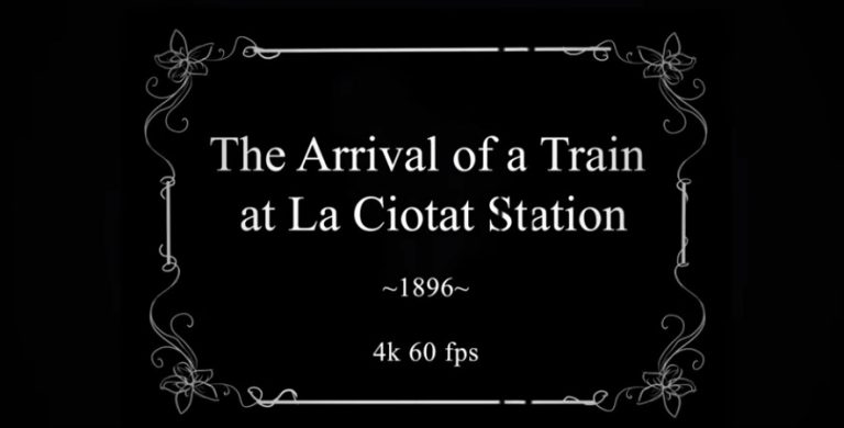 Folosindu-se de rețele neurale, Denis Shiryaev a reușit să facă un material 4K la 60 fps din primul film al fraților Lumiere, Arrival of a Train at La Ciotat.