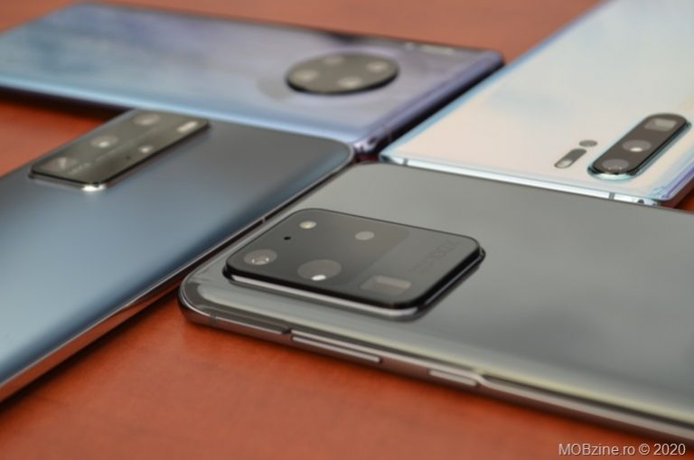 Samsung Galaxy S20 Ultra 5G vs Huawei Mate 30 Pro vs P40 Pro vs P30 Pro