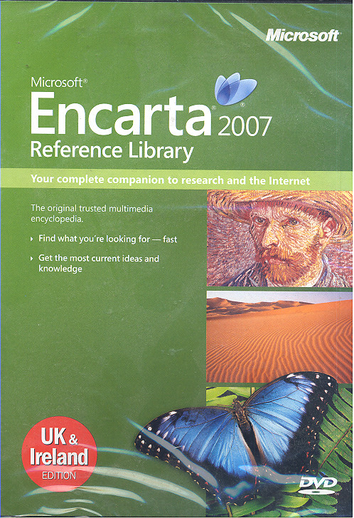 Enciclopedia Encarta, colecția de informații de pe vremea când Internet-ul era scump și foarte încet.