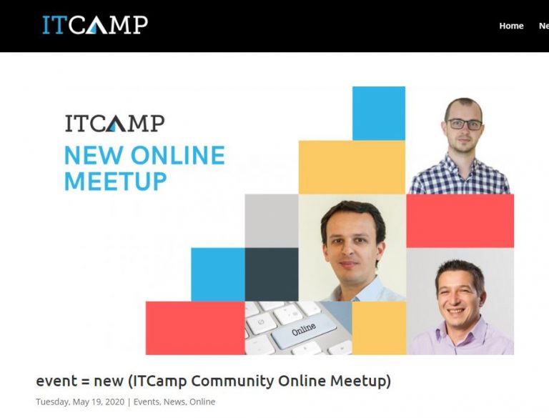 Recomandare: IT Camp Community Online Meetup pe 4 iunie