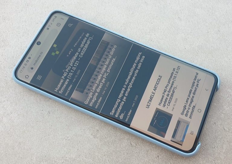 RECOMANDARE: cateva huse de protectie pentru Samsung Galaxy S20+