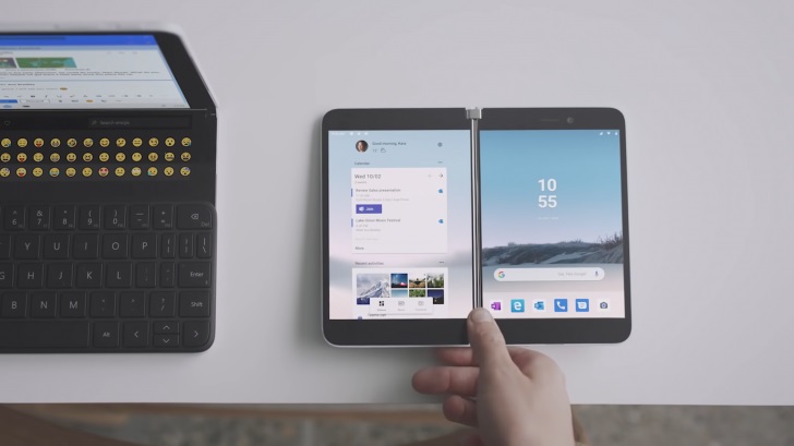 Surface Duo va fi construit e platforma Snapdragon 855 fără suport 5G.