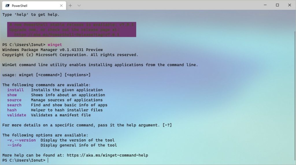 Winget este noul manager de pachete pentru Windows 10 ce permite instalarea facilă a celor mai importante aplicații, similar cu ce găsim pe Linux.