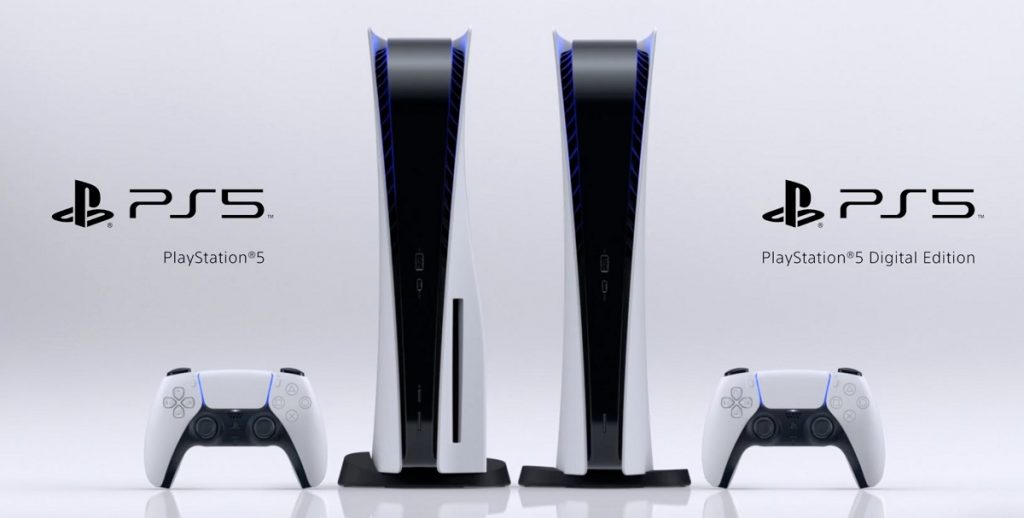 PlayStation 5 arată futurist și vine în două variante: cu și fără unitate BlueRay.