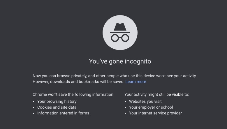 Atenție! Folosirea modului incognito în Chrome nu vă face invizibili pentru sistemul de monitorizare al Google.