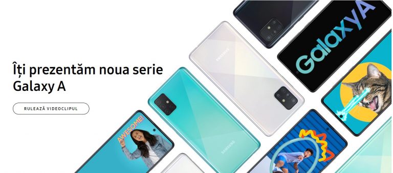Seria Samsung Galaxy A este disponibila oficial in Romania.
