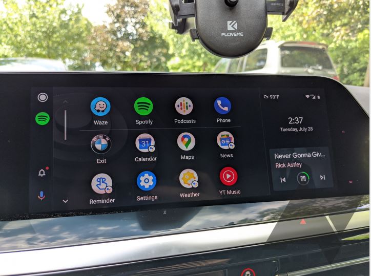 Cea mai recentă actualizare pentru infotainment-ul de pe modelel BMW de anul trecut aduce și suportul pentru Android Auto, cu sincronizare wireless.