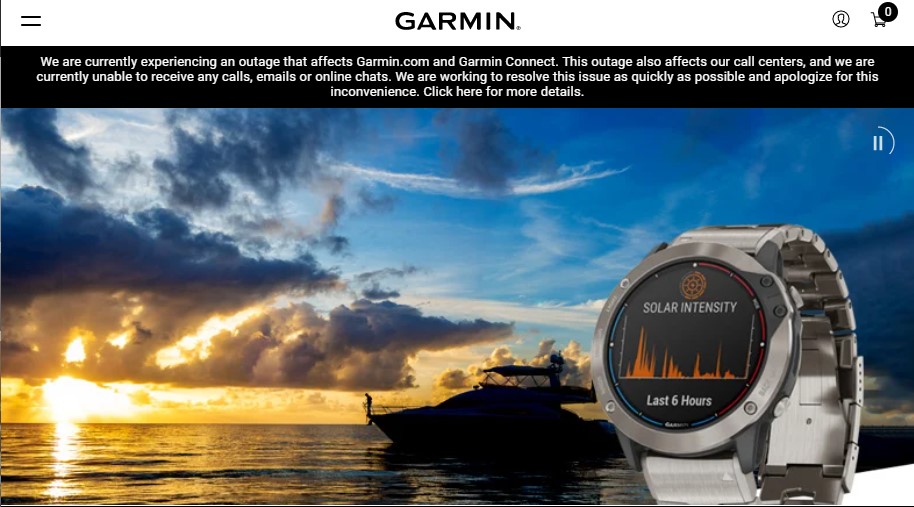 Din cauza faptului că Garmin s-a infectat cu ransomware-ul WastedLocker, serviciile Garmin sunt blocate de trei zile!