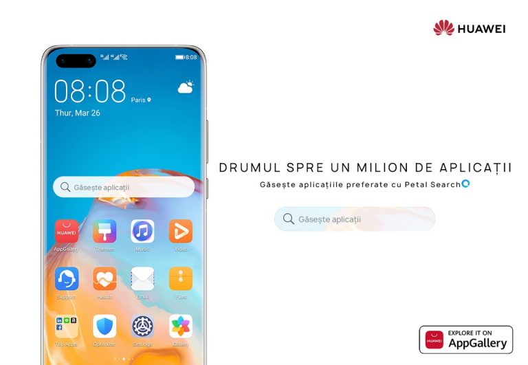 Huawei Consumer Business Group anunță disponibilitatea aplicației Petal Search, care vine preinstalată pe Seria Huawei P40 și este deja disponibilă pentru instalare în Huawei AppGallery.