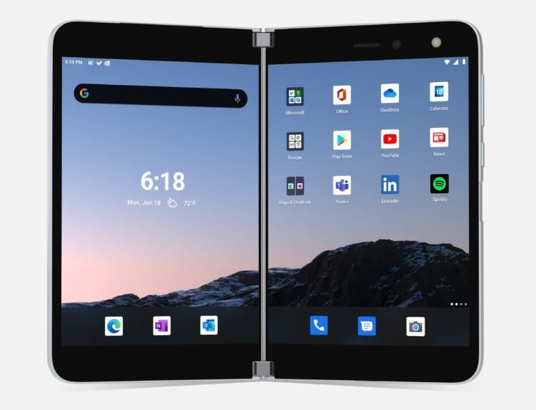 Surface Duo, tableta dual-screen cu Android, realizată de Microsoft va putea fi cumpărată din 10 septembrie la un preț de 1399 USD.