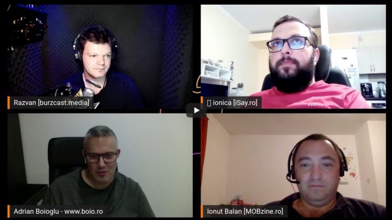 Împreună cu Răzvan Burz, Adrian Boiologu și Ionel Rohneanu o să facem un live vlogging în timpul keynote-ului Apple iPhone 12 și o să discutăm live despre iPhone 12 și ce produse vor mai fi prezentate.