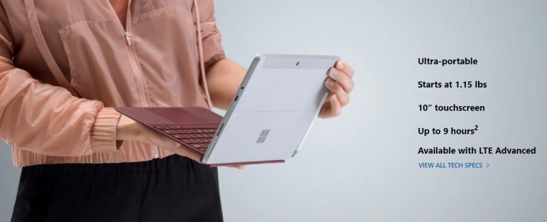 Laptop-urile Surface Go și Surface X, lansate astăzi de către Microsoft, sunt disponibile și în România.