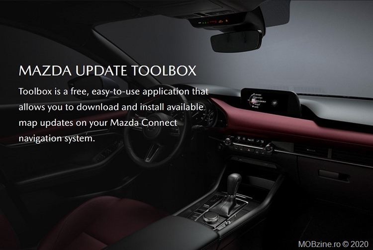 Cum instalezi actualizarile pentru hartile Naviextras pe Mazda Connect.