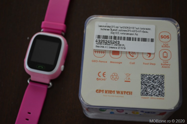 Recomandare: evitati mizeria de ceas smart TechOne GW100 Touch pentru copii!