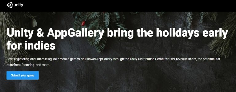 În această perioadă Huawei oferă sprijin puternic pentru dezvoltatorii ce vor publica jocuri în magazinul virtual AppGallery: 30000 EUR pentru reclamă, evidențierea în Indie Game și asistență tehnică.