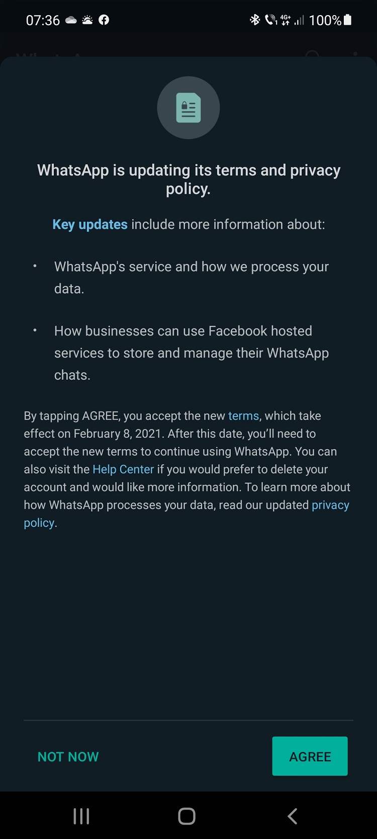 Facebook se incordeaza: ori dati datele in WhatsApp ori nu mai folositi serviciul