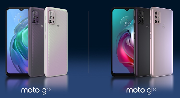 Motorola a prezentat oficial Moto G30 si Moto G10