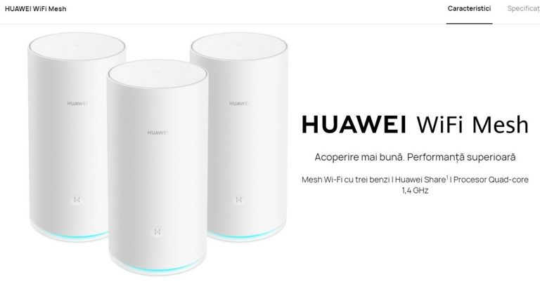Huawei lanseaza sistemul WiFi Mesh