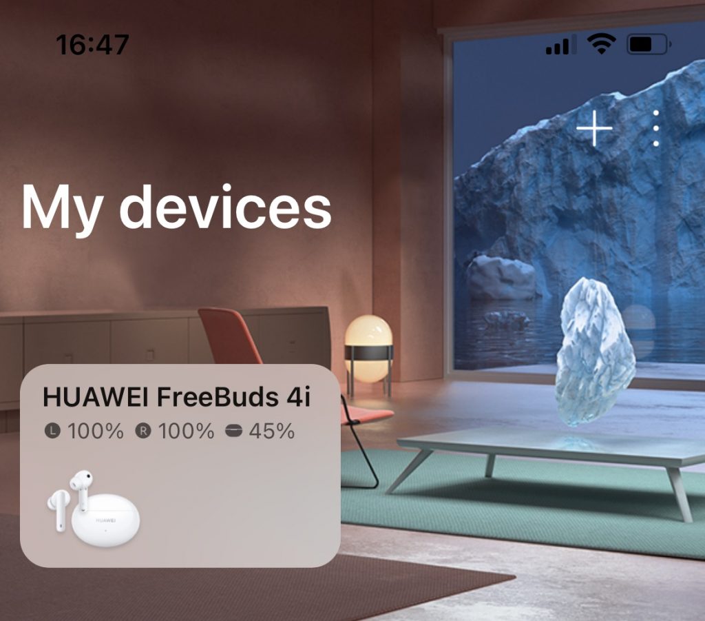 Căștile FreeBuds 4i au primit integrarea cu aplicația Huawei AI Life de pe iOS odată cu firmware-ul 1.9.0.182 și opțiunea wear detection.