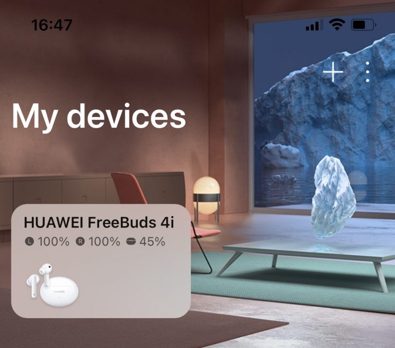 Căștile FreeBuds 4i au primit integrarea cu aplicația Huawei AI Life de pe iOS odată cu firmware-ul 1.9.0.182 și opțiunea wear detection.