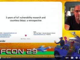 Înregistrarea prezentării lui Alex ”Jay” Balan de la DefCon 2021 despre povestea ultimilor 5 ani de vulnerabilități din zona IoT.