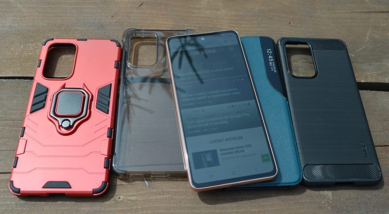 Am testat câteva huse de protecție pentru Samsung Galaxy A53 5G și vă spunem ce puteți alege.