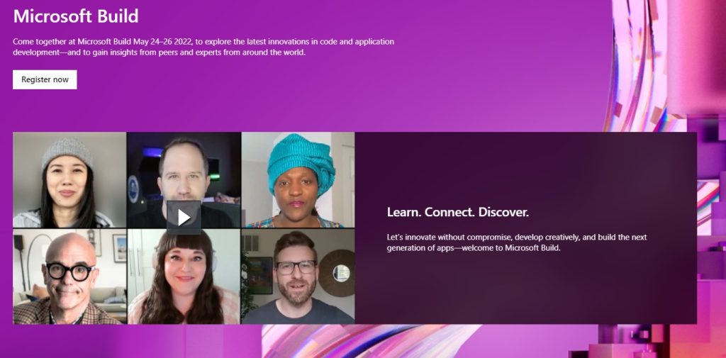 De aseară e posibil să vă înregistrați la conferința (full online) Microsoft BUILD 2022, dedicată dezvoltatorilor pe platforma Microsoft.