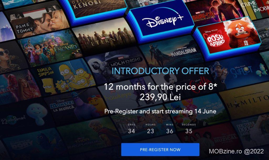 E momentul să vă înscrieți pentru a vă lua abonamentul Disney Plus în România, la preț promoțional: plătiți 8 luni, primiți 12.