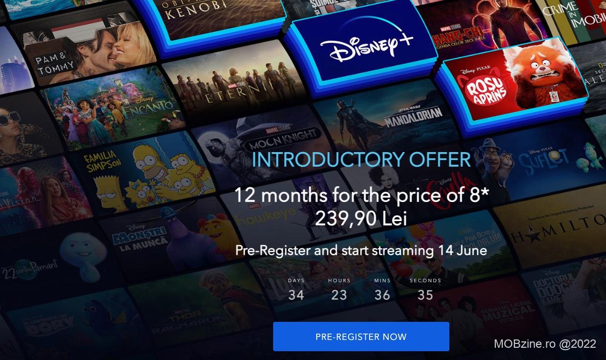 E activă oferta promoțională pentru abonamentul Disney Plus în România