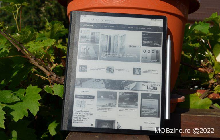 Review Huawei MatePad Paper: un mix între un eBook și o tabletă Android