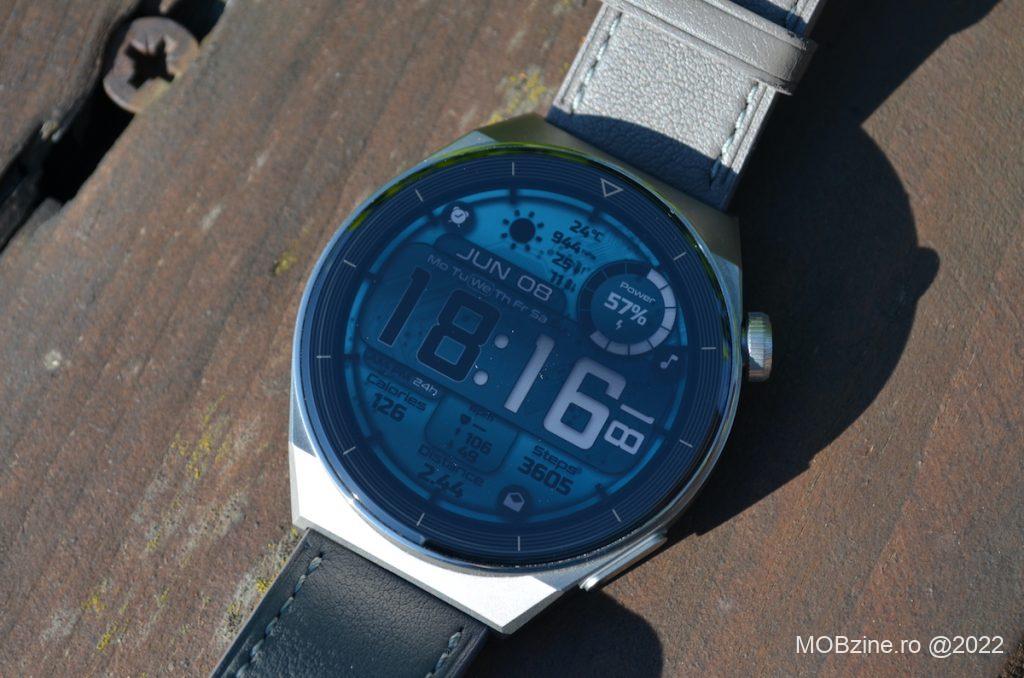 Unul dintre cele mai faine skin-uri pe care le puteți găsi în magazinul de aplicații Huawei pentru Watch GT 3 Pro Titanium este