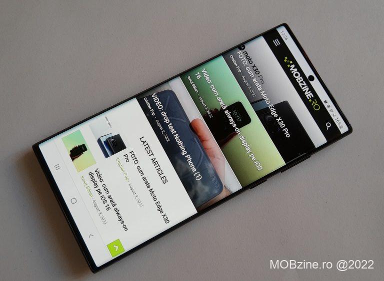 Galaxy S22 Ultra primeste update-ul de securitate de 1 august