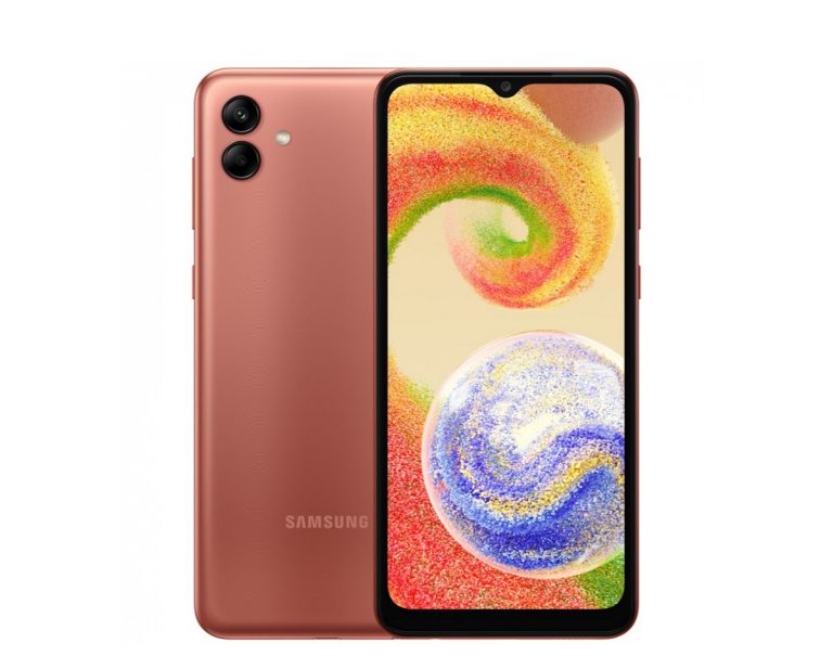 Samsung Galaxy A04 anuntat oficial