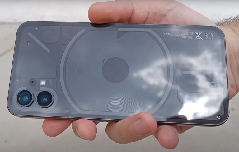 VIDEO: drop test Nothing Phone (1)