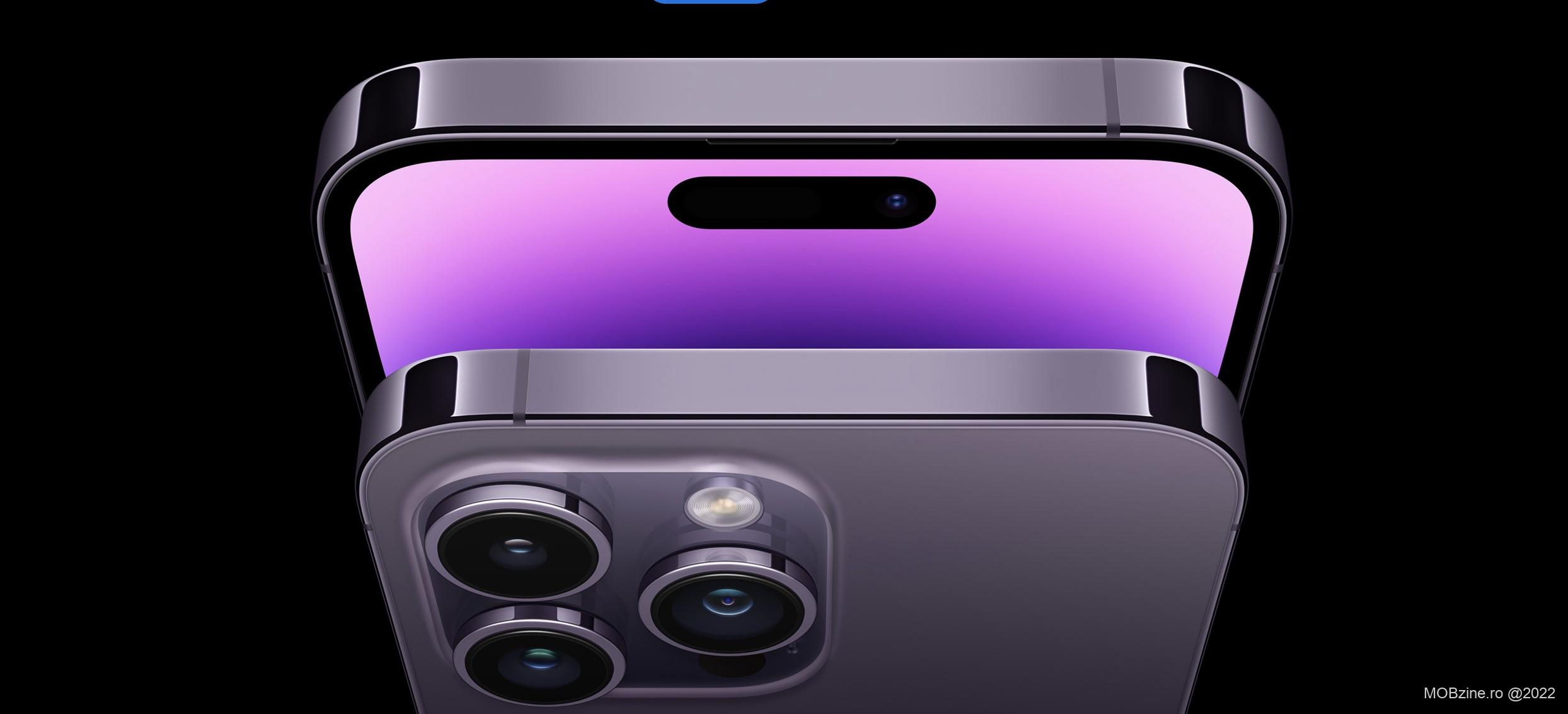 Pret si disponibilitate iPhone 14 Pro in Romania