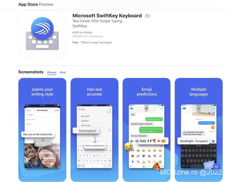 Pentru că fanii au cerut acest lucru, Microsoft a readus aplicația SwiftKey în App Store!
