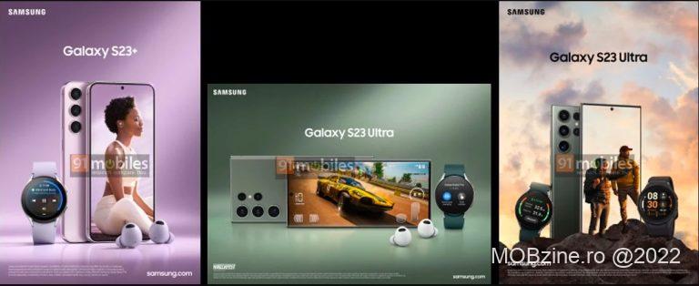 Primele imagini oficiale cu Galaxy S23 Ultra