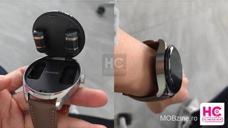 Huawei propune un ceas smart in care putem purta căștile!