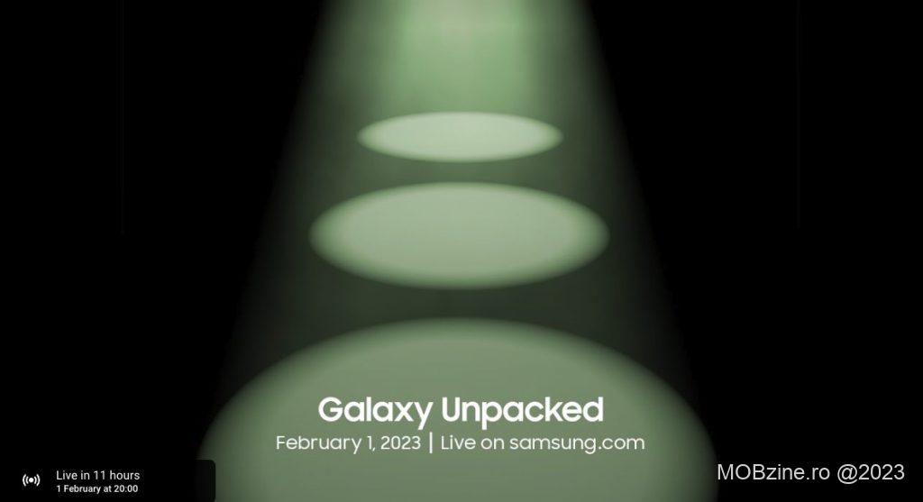 În această seară, începând cu ora 20:00 are loc Galaxy Unpacked unde o să putem urmări lansarea seriei Galaxy S23 și poate ceva surprize.