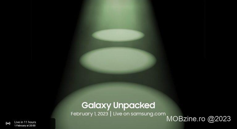 În această seară, începând cu ora 20:00 are loc Galaxy Unpacked unde o să putem urmări lansarea seriei Galaxy S23 și poate ceva surprize.