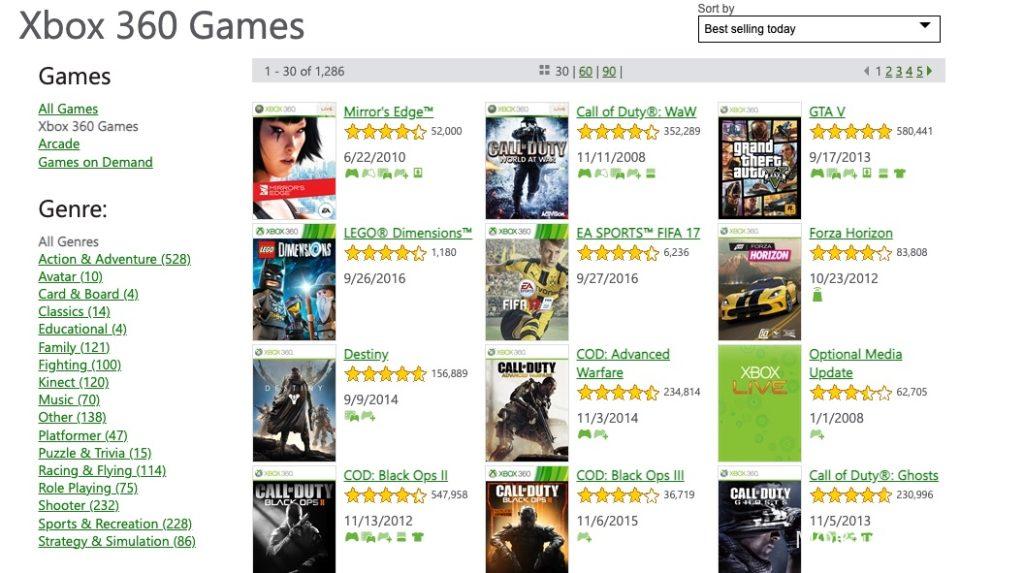 Microsoft spune că magazinul de aplicații Xbox 360 nu se închide în 2023, în ciuda faptului că pe site a apărut o informație contrară.