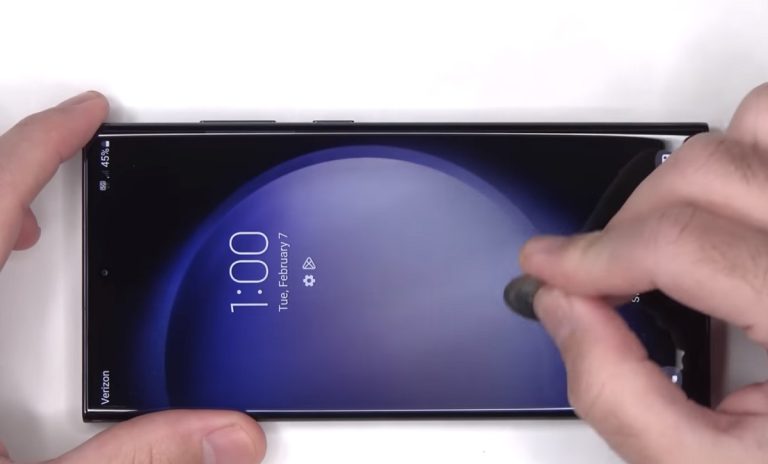 VIDEO: Galaxy S23 Ultra, test de rezistență