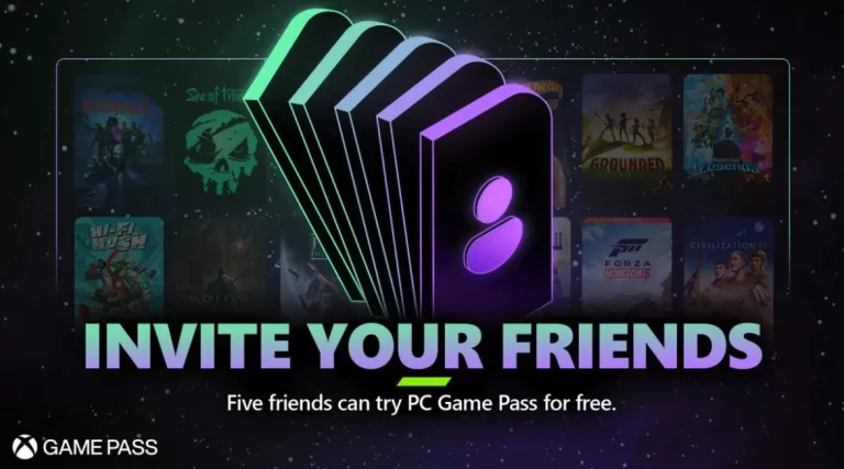 Odată cu lansarea jocului Redfall Microsoft pornește o promoție PC Game Pass prin care utilizatorii cu abonament pot oferi prietenilor invitații gratuite.