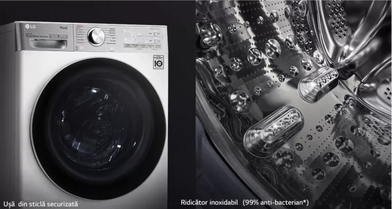 Mașinile de spălat LG beneficiază de elemente conectivitate și funcții smart sub umbrela ThinQ. Vă spun mai jos ce înseamnă de fapt.
